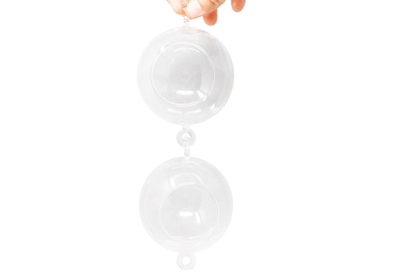 Hanging Glass Globe Double Hook Aeriums