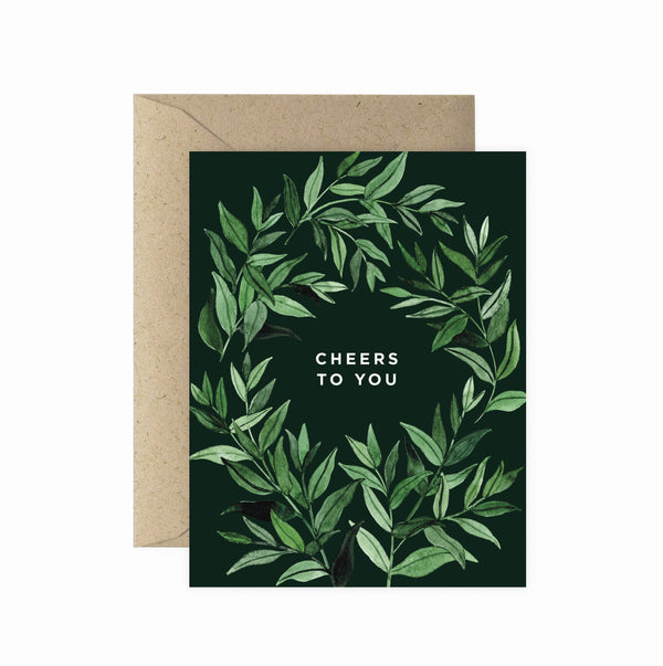 Cheers To You Greeting Card | Congratulations