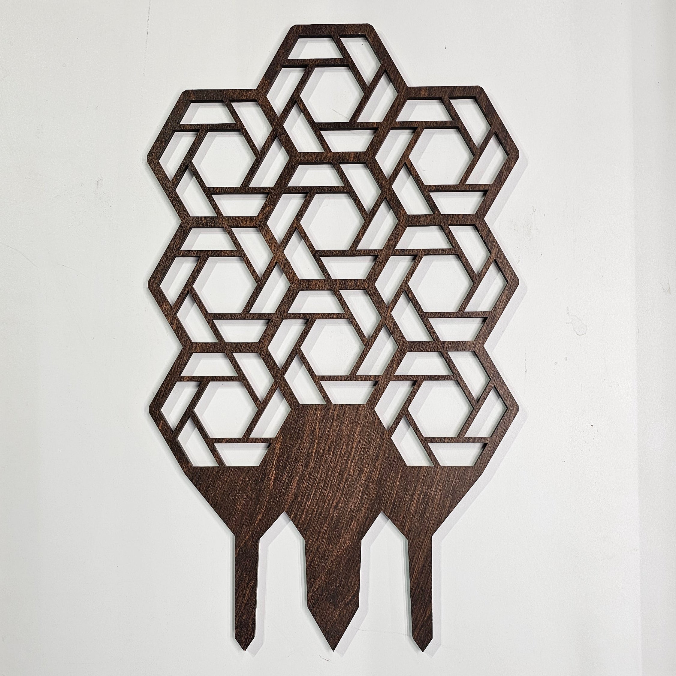 Trellis v3 Hex Flower - Medium / assorted colors – terraplanted