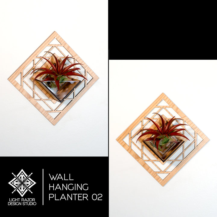 Wall Hanging Planter 02 - LIGHT RAZOR DESIGN STUDIO