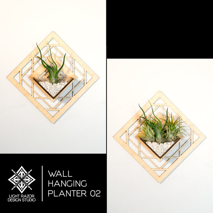 Wall Hanging Planter 02 - LIGHT RAZOR DESIGN STUDIO