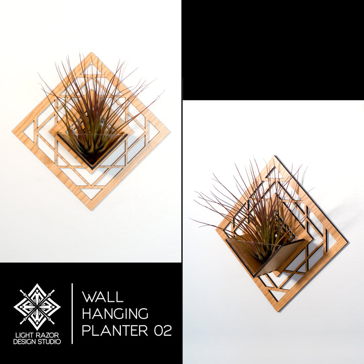 Wall Hanging Planter 02 - LIGHT RAZOR DESIGN STUDIO