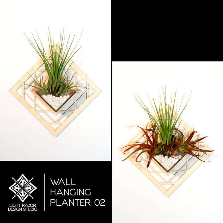Wall Hanging Planter 02 - LIGHT RAZOR DESIGN STUDIO