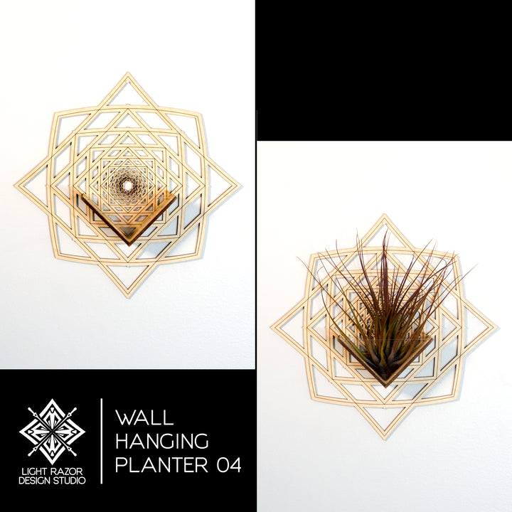 Wall Hanging Planter 04 - LIGHT RAZOR DESIGN STUDIO