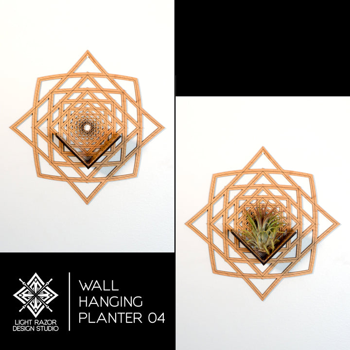 Wall Hanging Planter 04 - LIGHT RAZOR DESIGN STUDIO