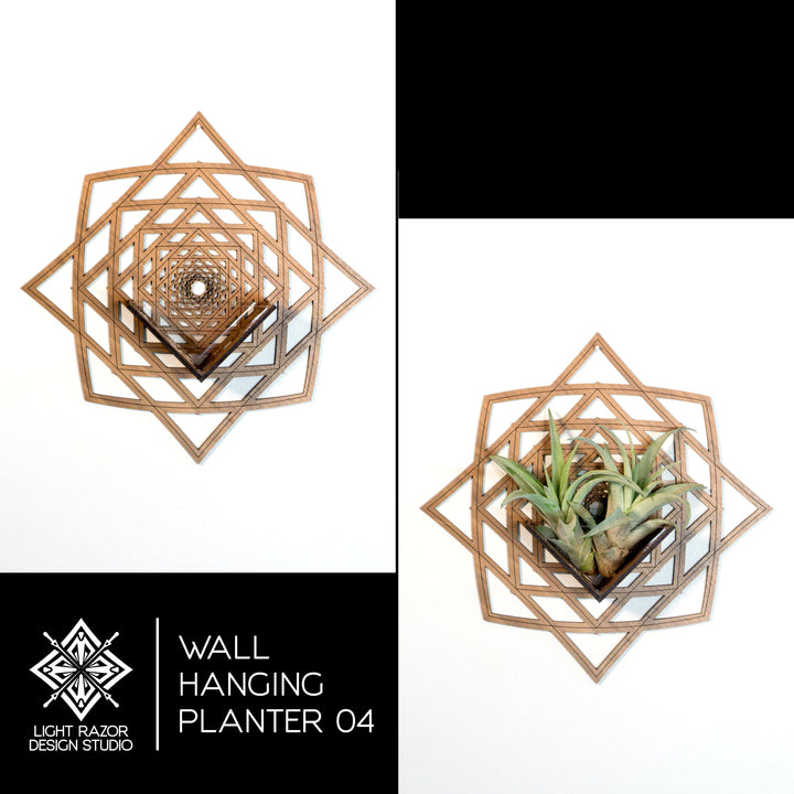 Wall Hanging Planter 04 - LIGHT RAZOR DESIGN STUDIO