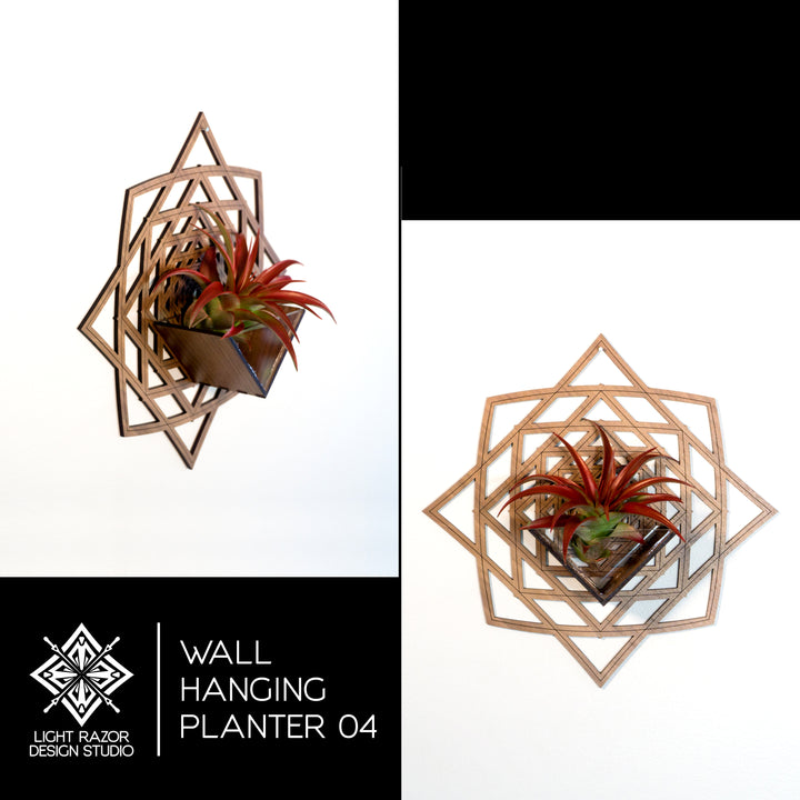 Wall Hanging Planter 04 - LIGHT RAZOR DESIGN STUDIO