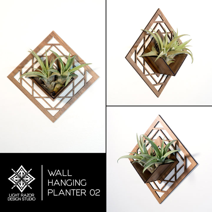 Wall Hanging Planter 02 - LIGHT RAZOR DESIGN STUDIO