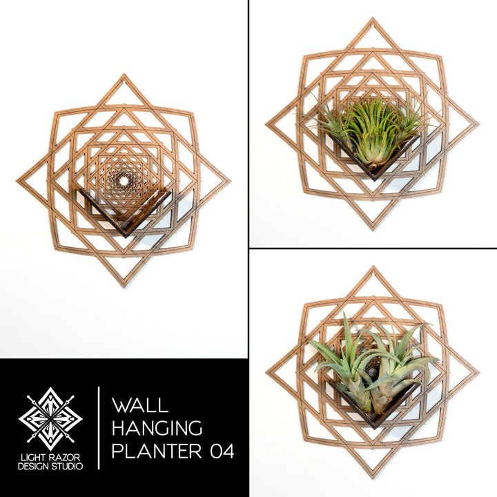 Wall Hanging Planter 04 - LIGHT RAZOR DESIGN STUDIO