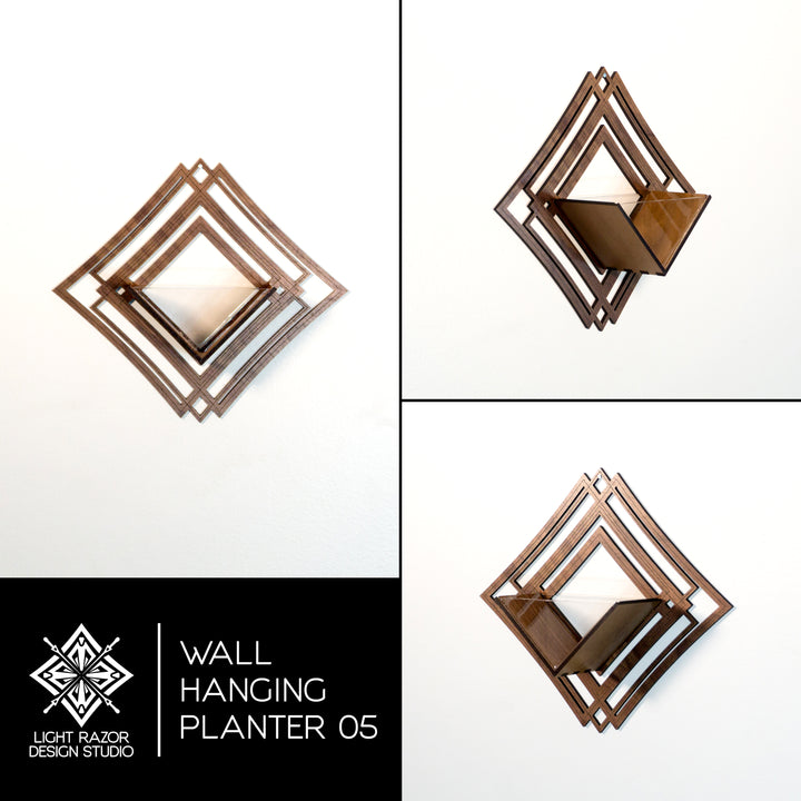 Wall Hanging Planter 05 - LIGHT RAZOR DESIGN STUDIO