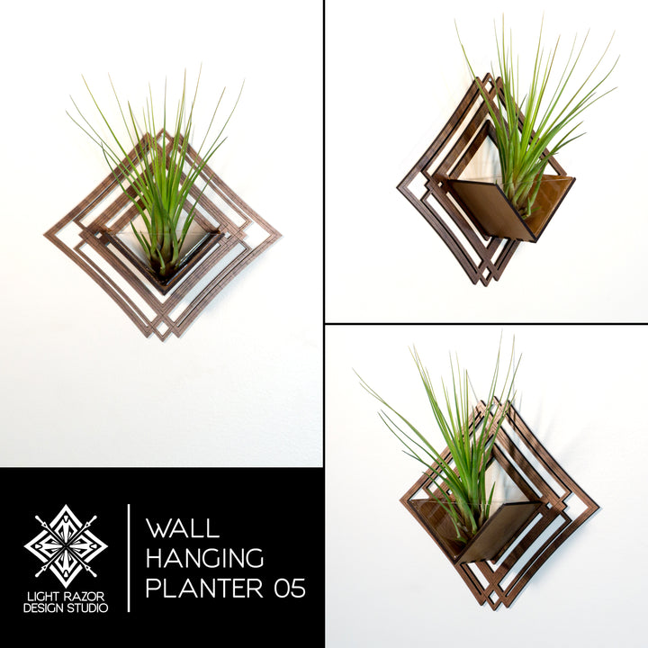 Wall Hanging Planter 05 - LIGHT RAZOR DESIGN STUDIO