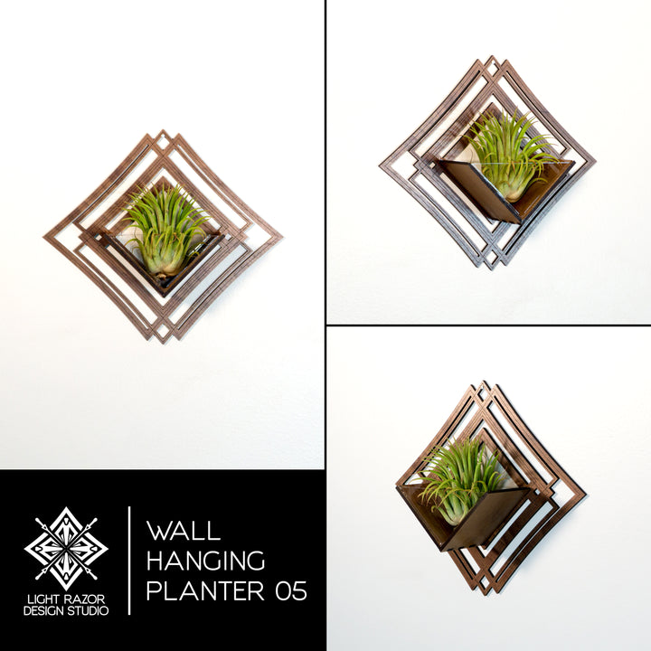 Wall Hanging Planter 05 - LIGHT RAZOR DESIGN STUDIO