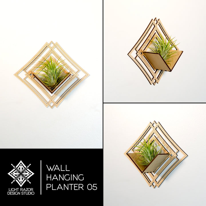 Wall Hanging Planter 05 - LIGHT RAZOR DESIGN STUDIO