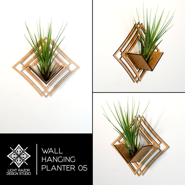 Wall Hanging Planter 05 - LIGHT RAZOR DESIGN STUDIO